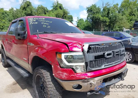 2012 Ford F-150 Lariat z USA, uszkodzony, nr VIN 1FTFW1ET4CFA67011